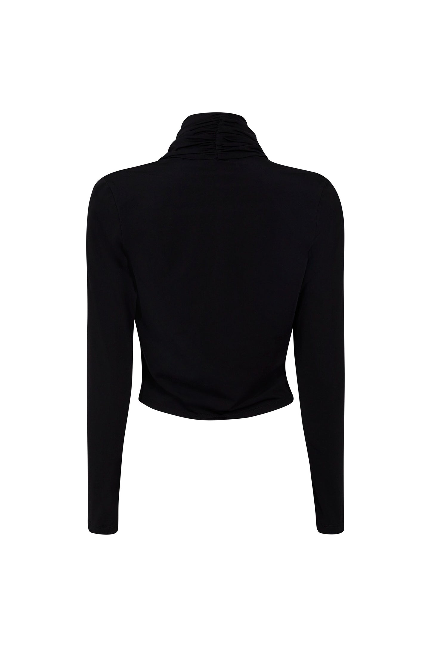 BLACK SAORI BLOUSE
