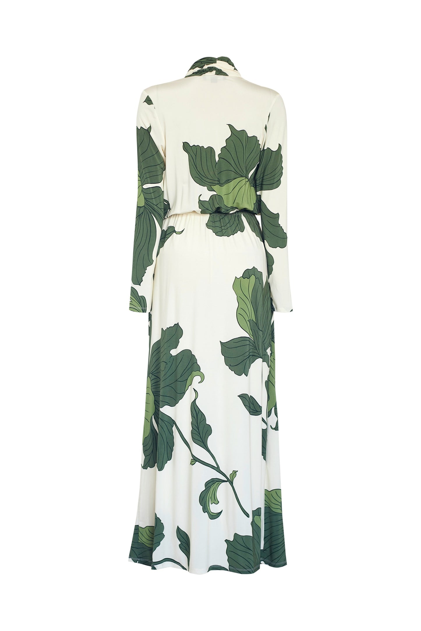 LUCCA NATURAL GREEN DRESS