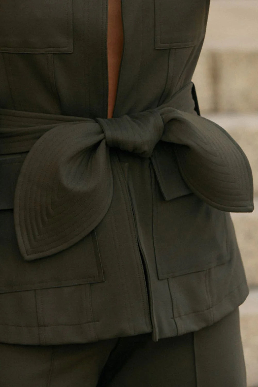 GIA OLIVE GREEN BELT