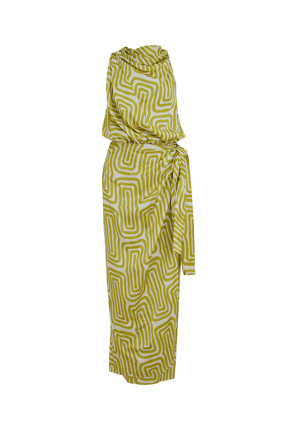 PISTACHIO CAMELLIA DRESS