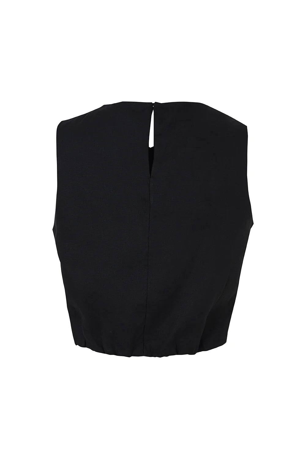 BLACK SIDEWALK CROP TOP