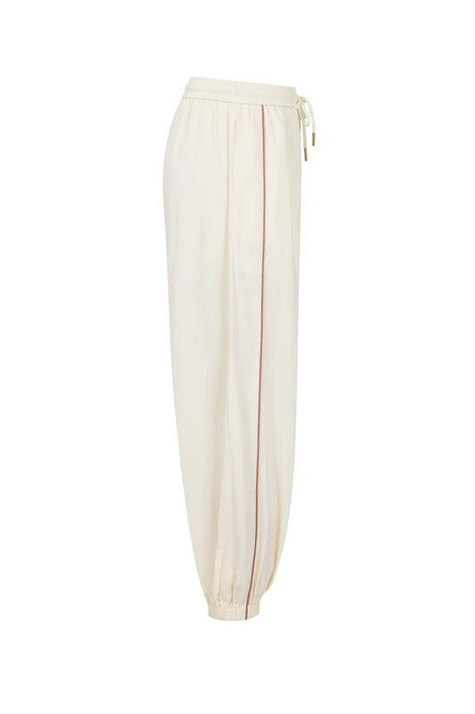 Balloon Pants With Piping