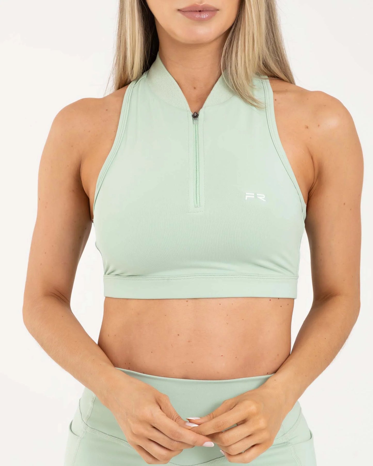 TOP SISA VERDE CLASSY ZIP