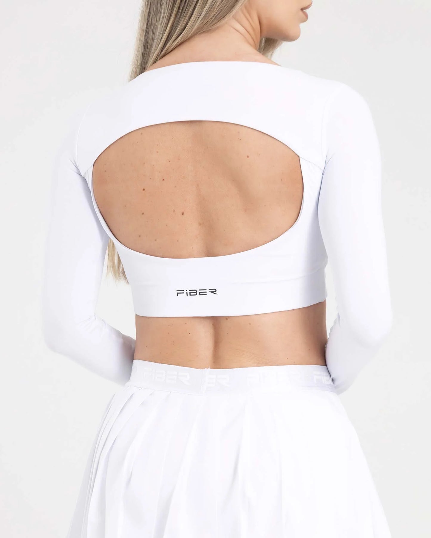 TOP MANGA LARGA BLANCO ETEREA