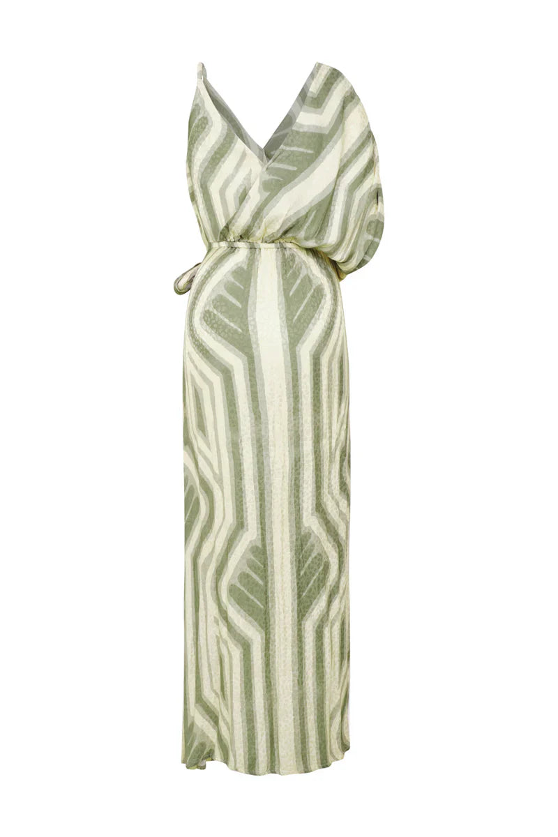 VESTIDO NAIRA VERDE SAGE