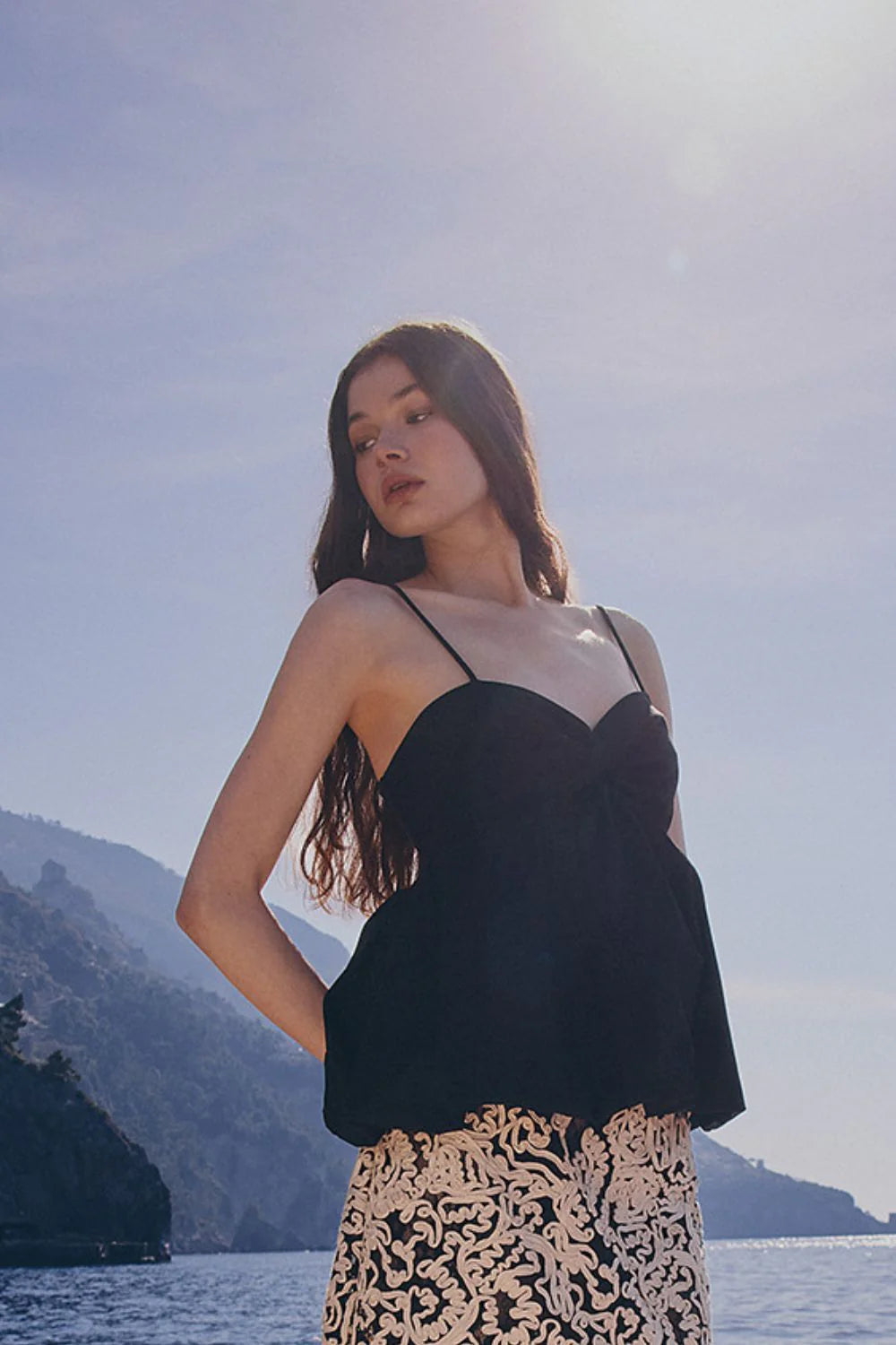 BLACK KALA BLOUSE