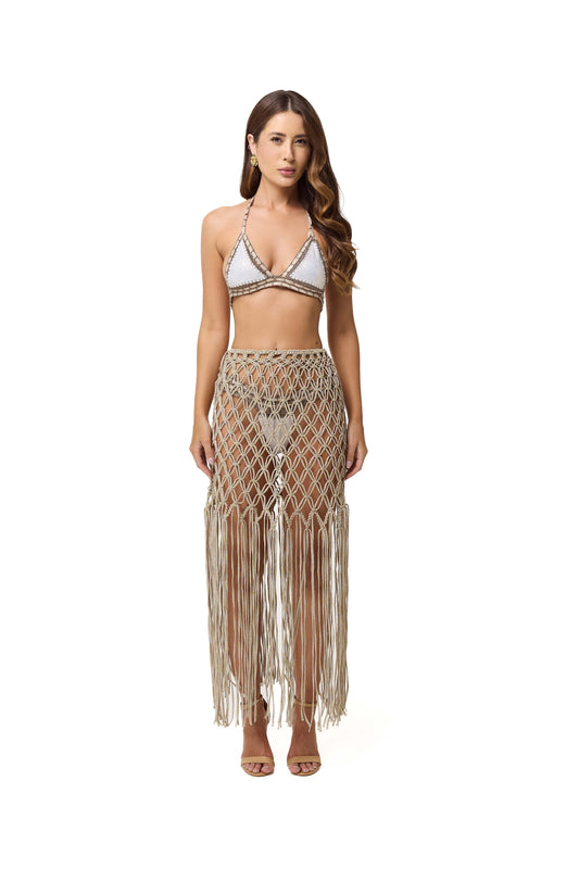 AUGUST SKIRT OFF WHITE