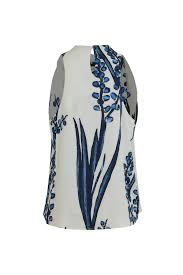 NEW DUNA NAVY NATURAL BLOUSE