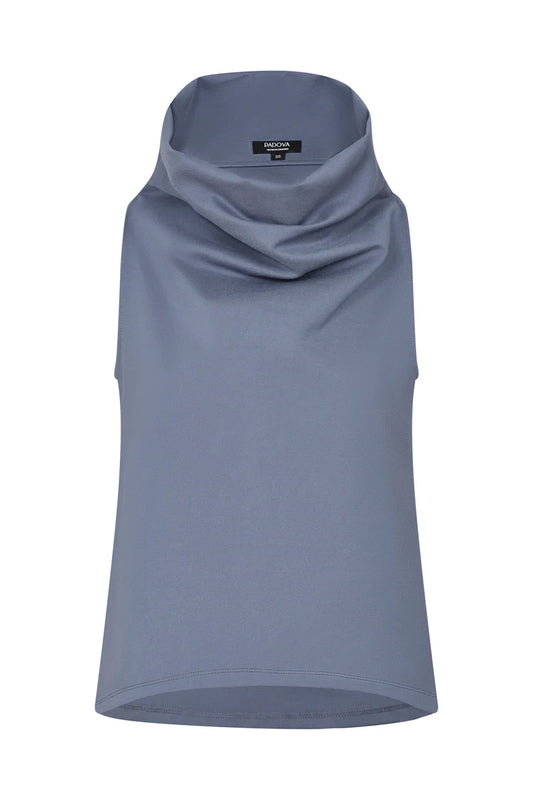 BLUSA NOCHE DE LIRIOS DUSTY BLUE