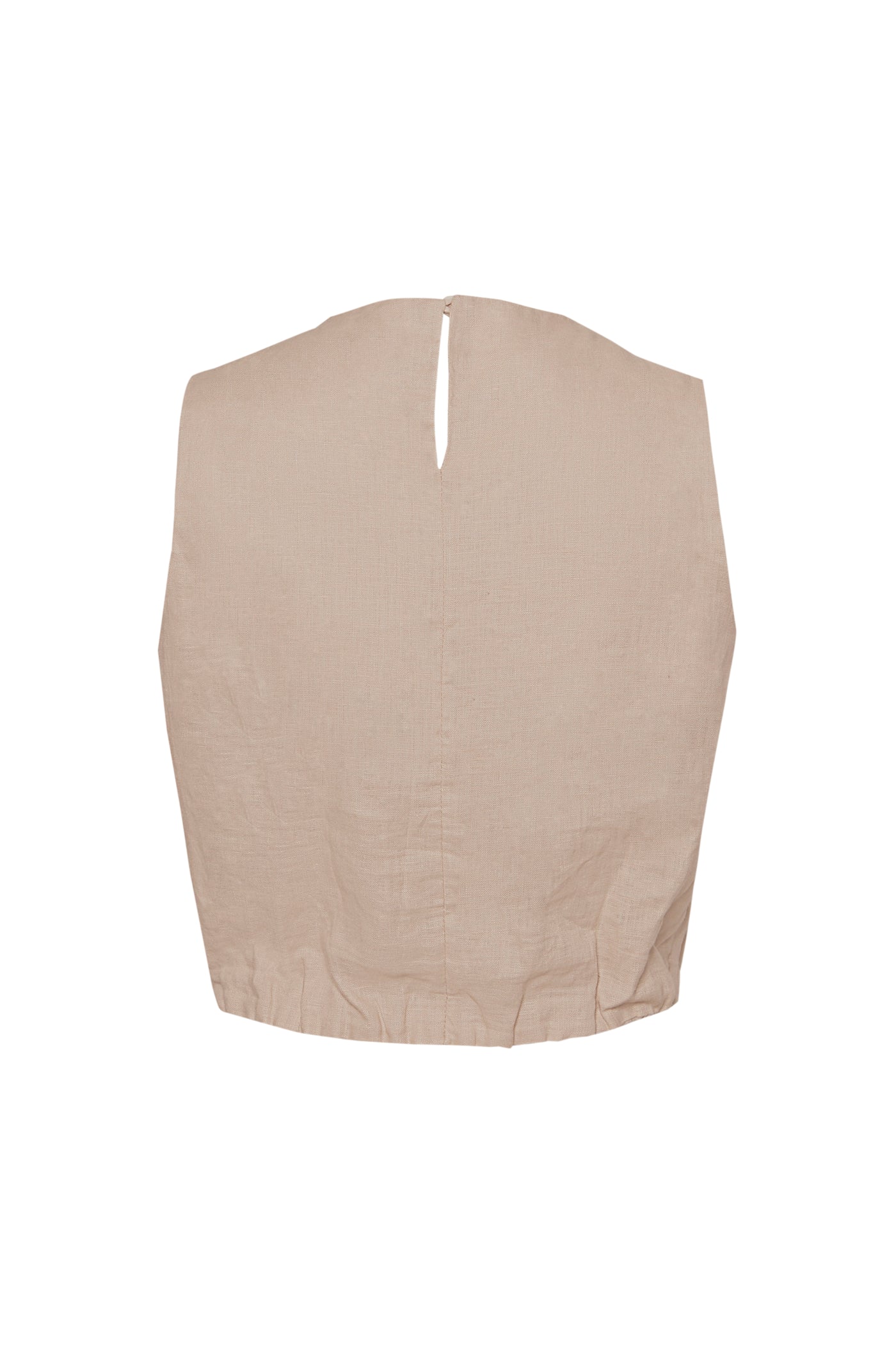 TAUPE SIDEWALK CROP TOP