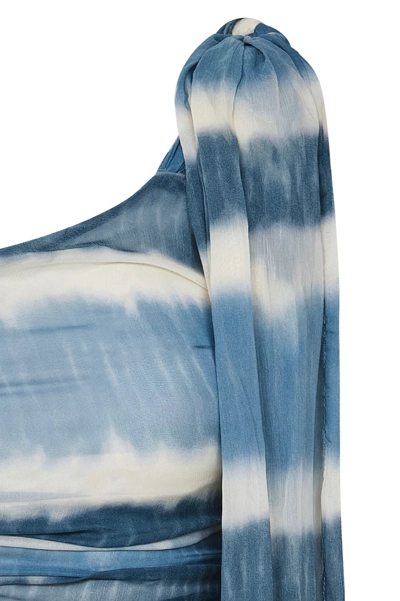 CROP TOP ABADIA AZUL INDIGO