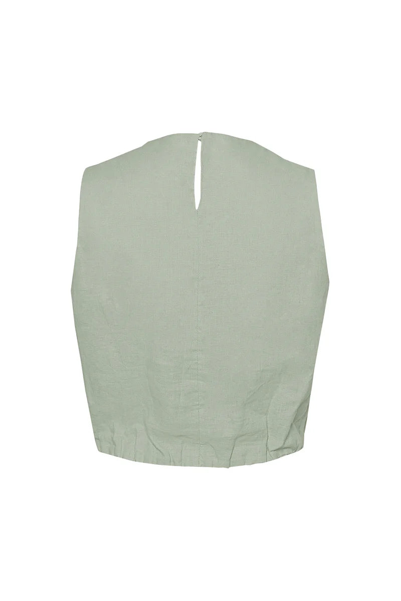 CROP TOP VEREDA SAGE