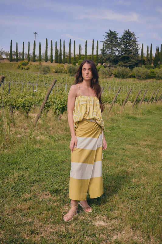 SAMOA NATURAL PISTACHIO SKIRT
