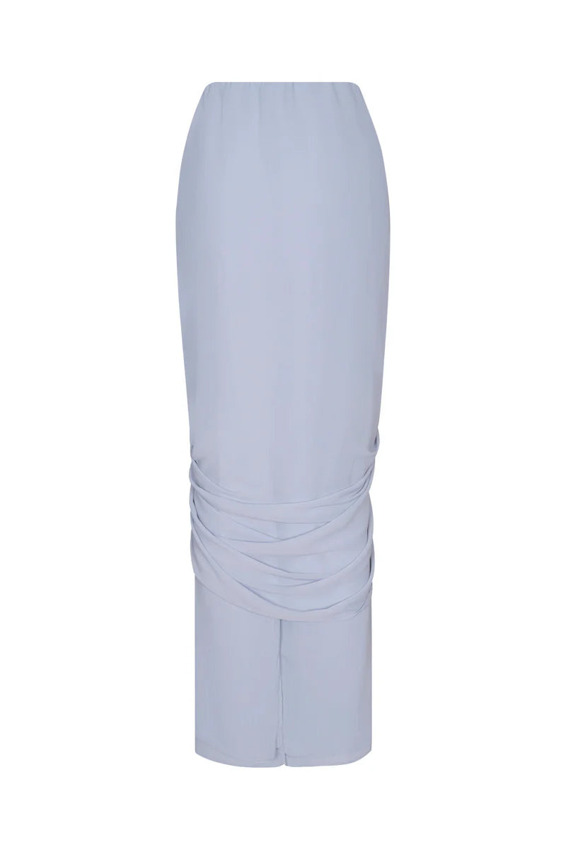 SKY KOWLOON DUSTY BLUE SKIRT