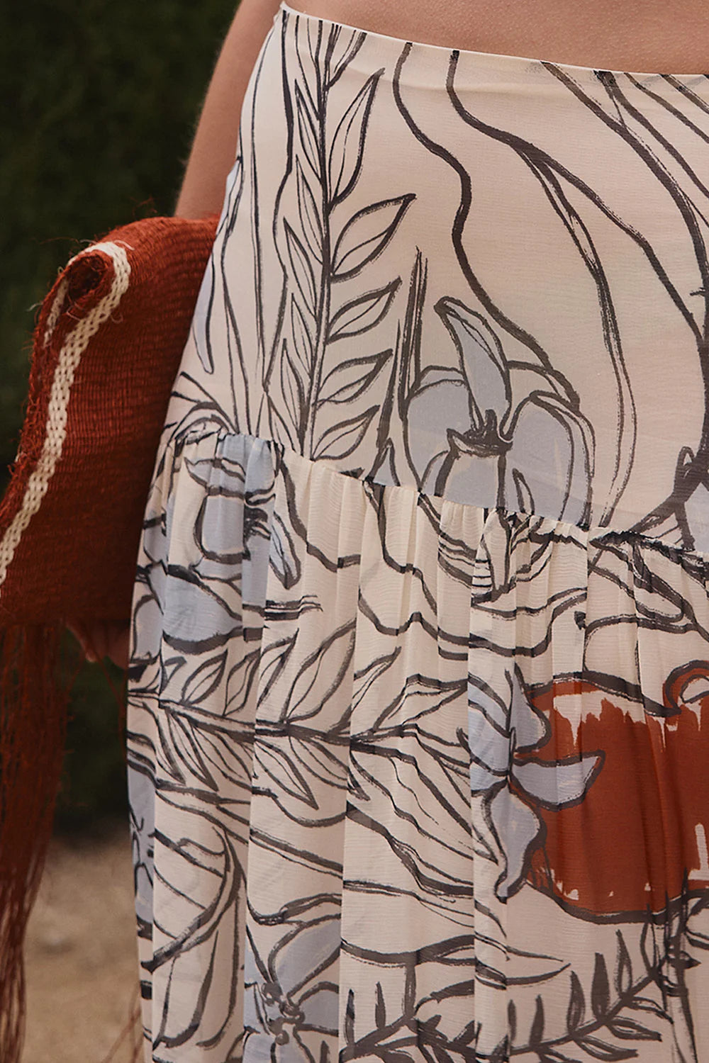 SYDNEY TERRACOTTA SKIRT