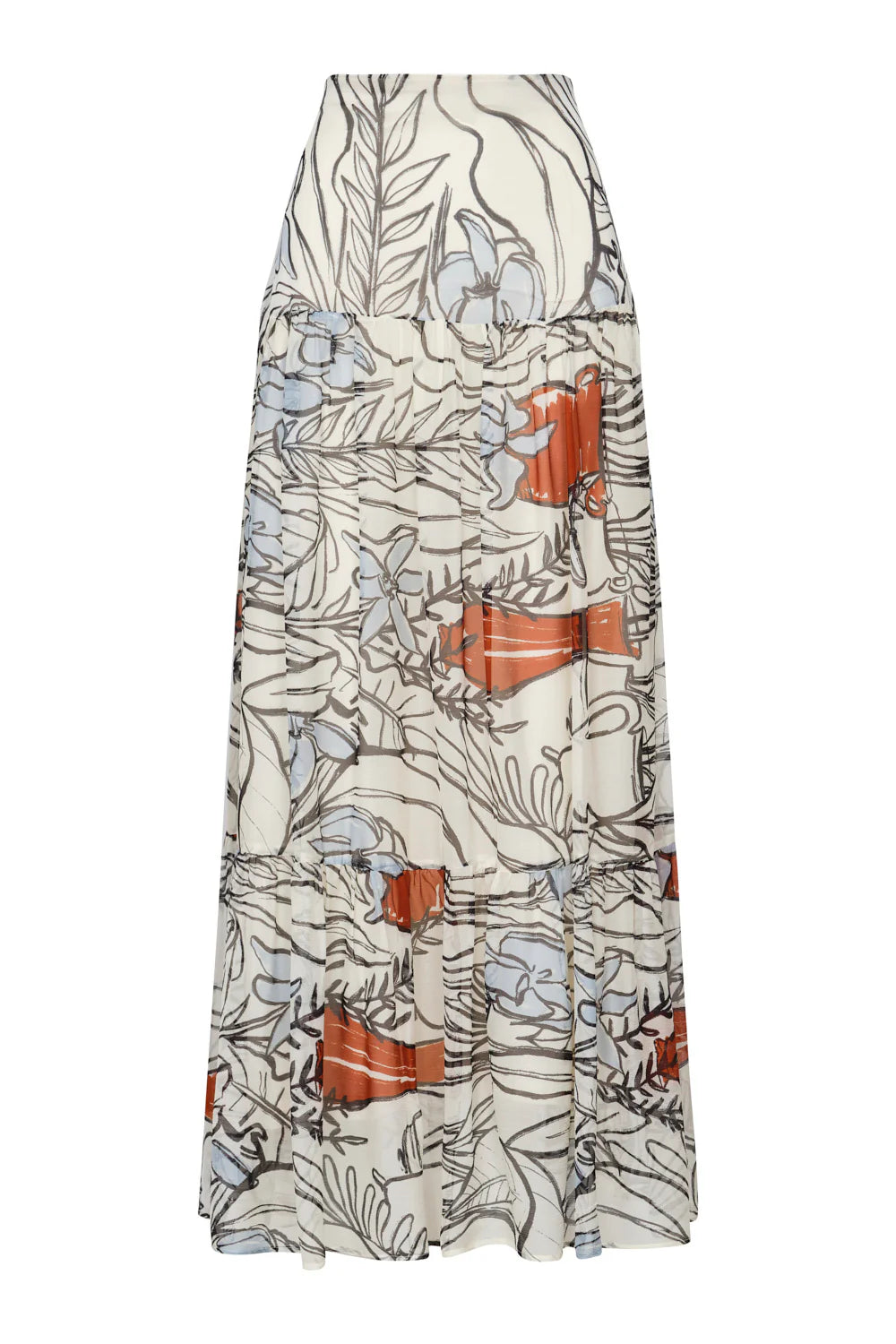 SYDNEY TERRACOTTA SKIRT