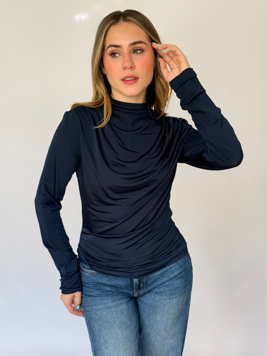 BLUSA LOTO AZUL NAVY