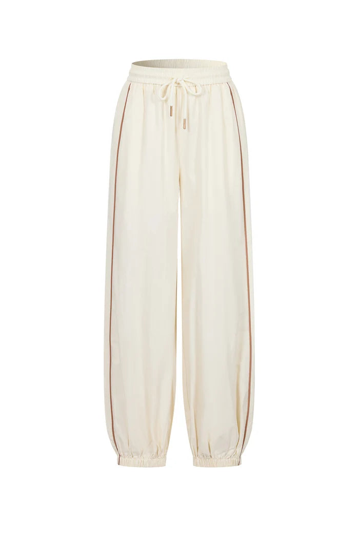 Balloon Pants With Piping