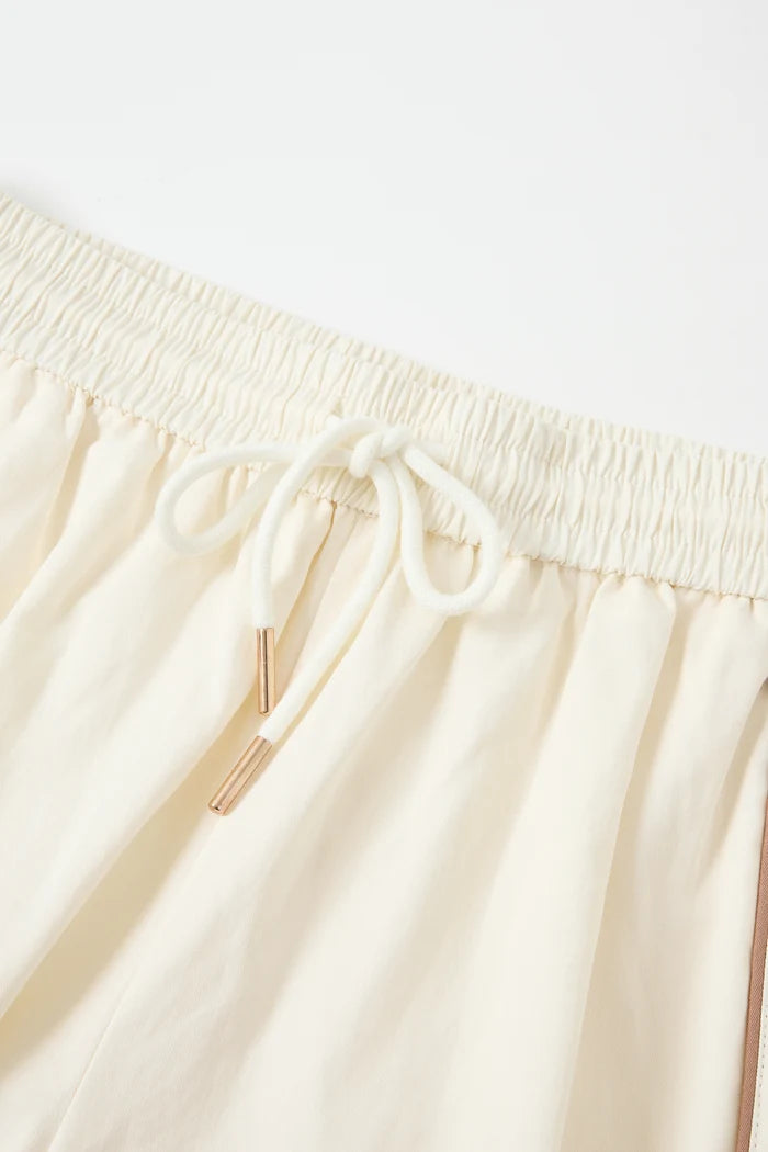 Balloon Pants With Piping