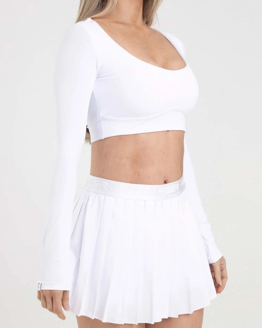 TOP MANGA LARGA BLANCO ETEREA