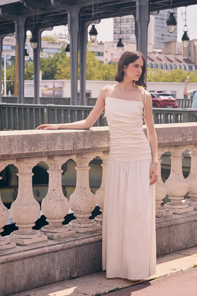 VESTIDO ODETTE NATURAL