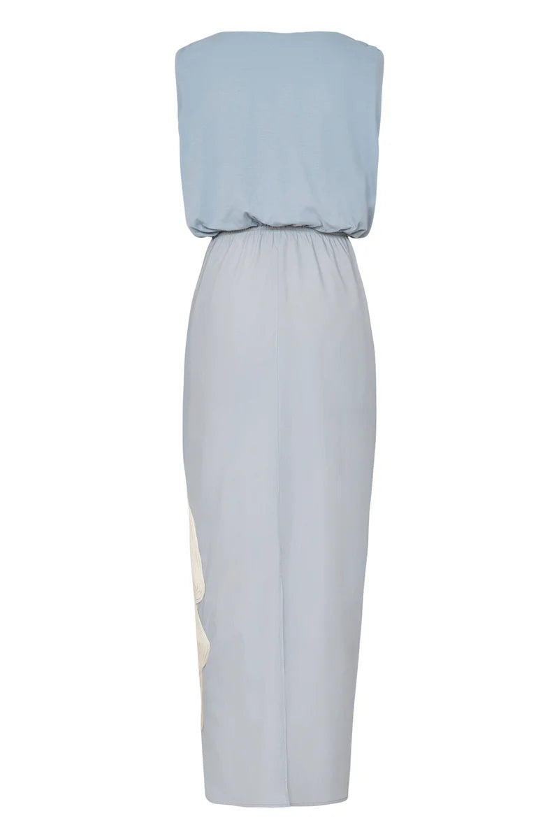 VESTIDO MONTE ABBEY DUSTY BLUE