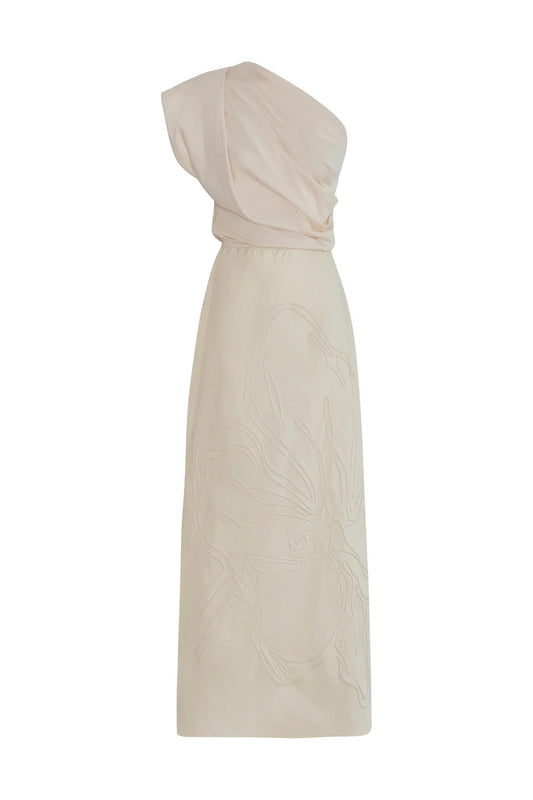 VESTIDO BRASSIA BEIGE